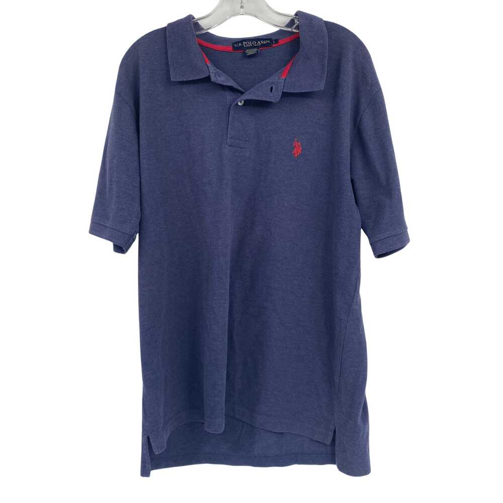 Polo by Ralph Lauren Blue Short Sleeve Polo Shirt | Size L